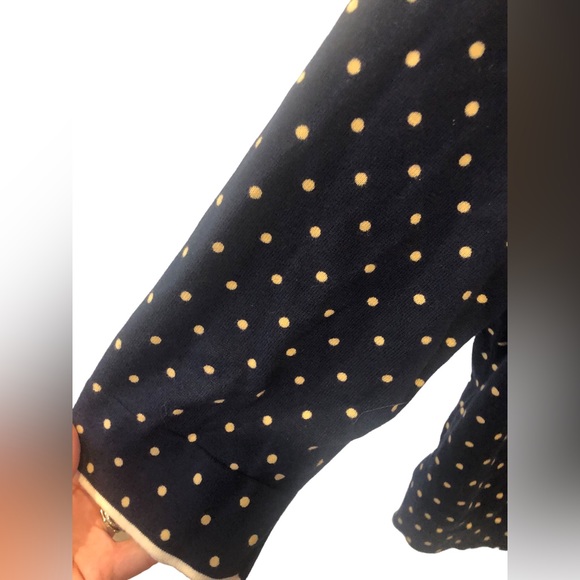 Tommy Hilfiger XXL polka dot 3/4 sleeve cardigan great condition - Picture 6 of 8